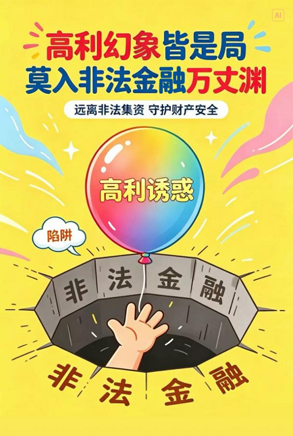 高利幻象皆是局 莫入非法金融万丈渊