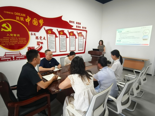 中国人寿财险呼和浩特中心支公司金桥开发区营销服务部开展非车险产品培训