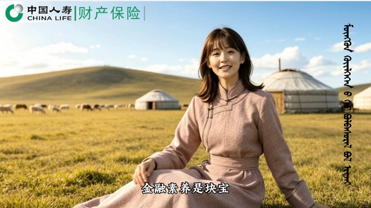 中国人寿财险内蒙古分公司 巧用蒙语宣教 让金融知识走进草原牧民家